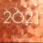 Carte de Bonne année 2021 gourmande avec les Filles de Beauregard confiserie