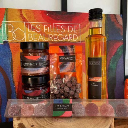 Coffret cadeau Noisettes & fruits par les Filles de Beauregard