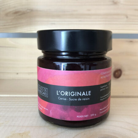 Confiture de cerise pour diabétique par les filles de beauregard