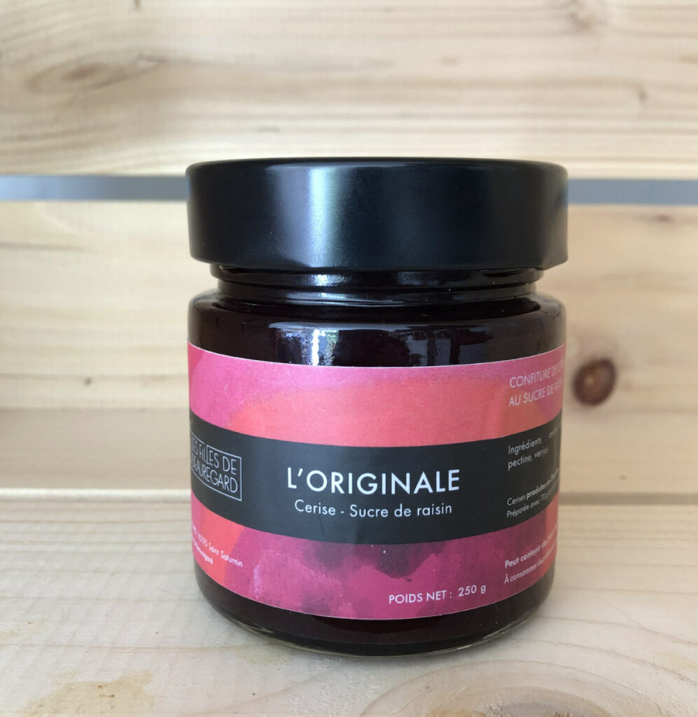 Confiture de cerise pour diabétique L'Originale Les Filles de