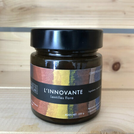 Confiture de lentilles française Innovante