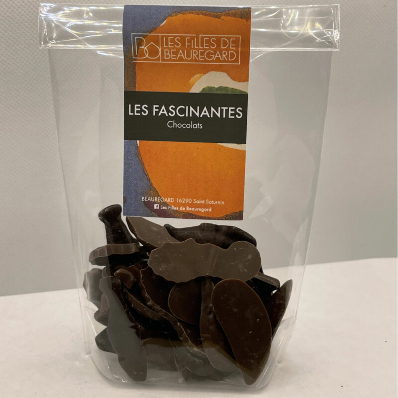 Fritures de Pâques des chocolats artisanaux par filles de beauregard