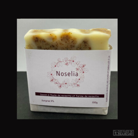 Savon artisanal surgras à la noisette Noselia